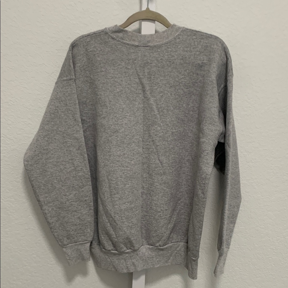 Vintage Hanes Alaska Wolves Graphic Gray Sweatshirt - Picture 5 of 7